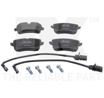 Sada brzdových destiček, kotoučová brzda NK 2247112