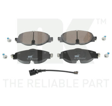 Sada brzdových destiček, kotoučová brzda NK 2247113