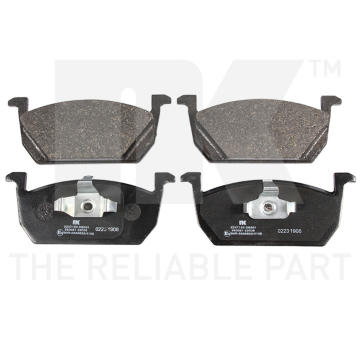 Sada brzdových destiček, kotoučová brzda NK 2247150