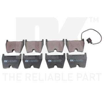 Sada brzdových destiček, kotoučová brzda NK 2247163