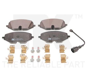 Sada brzdových destiček, kotoučová brzda NK 2247165
