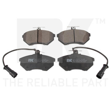 Sada brzdových destiček, kotoučová brzda NK 224717