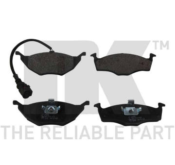 Sada brzdových destiček, kotoučová brzda NK 224760