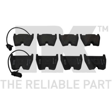 Sada brzdových destiček, kotoučová brzda NK 224785