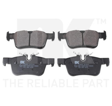 Sada brzdových destiček, kotoučová brzda NK 224833