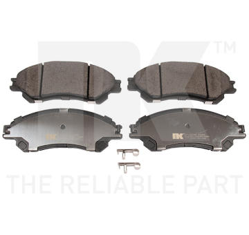 Sada brzdových destiček, kotoučová brzda NK 225226