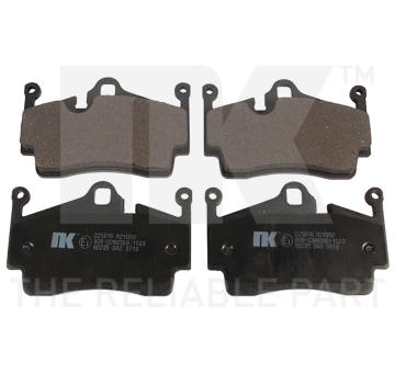 Sada brzdových destiček, kotoučová brzda NK 225616