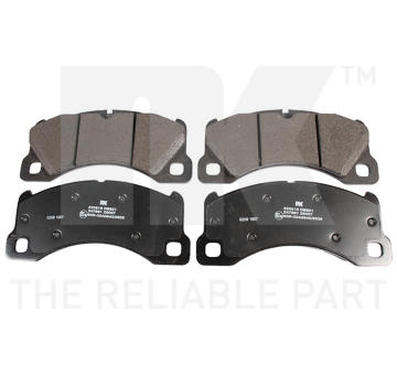 Sada brzdových destiček, kotoučová brzda NK 225618