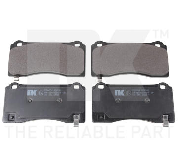 Sada brzdových destiček, kotoučová brzda NK 2266004