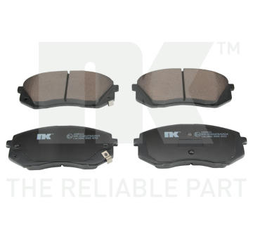 Sada brzdových destiček, kotoučová brzda NK 2299111