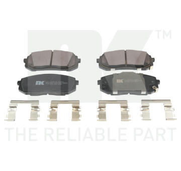 Sada brzdových destiček, kotoučová brzda NK 2299119