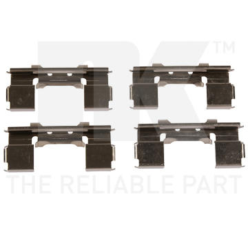 Sada prislusenstvi, oblozeni kotoucove brzdy NK 79221104