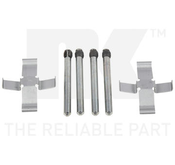 Sada prislusenstvi, oblozeni kotoucove brzdy NK 7999905