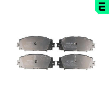 Sada brzdových destiček, kotoučová brzda OPTIMAL 12360