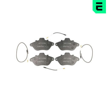 Sada brzdových destiček, kotoučová brzda OPTIMAL 9648