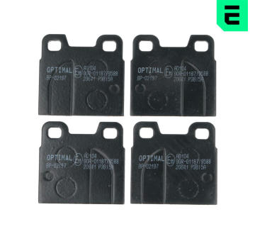 Sada brzdových destiček, kotoučová brzda OPTIMAL BP-02197