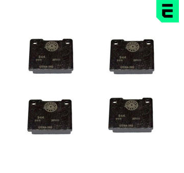 Sada brzdových destiček, kotoučová brzda OPTIMAL BP-09106