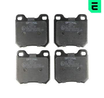 Sada brzdových destiček, kotoučová brzda OPTIMAL BP-09480