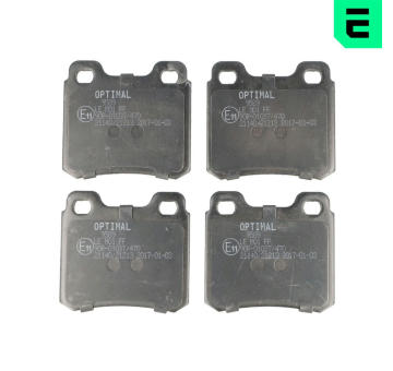 Sada brzdových destiček, kotoučová brzda OPTIMAL BP-09589