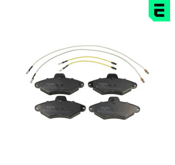 Sada brzdových destiček, kotoučová brzda OPTIMAL BP-09856