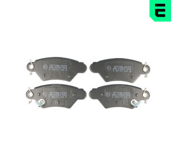 Sada brzdových destiček, kotoučová brzda OPTIMAL BP-10290