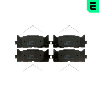 Sada brzdových destiček, kotoučová brzda OPTIMAL BP-12314