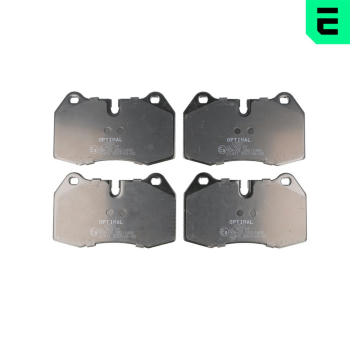 Sada brzdových destiček, kotoučová brzda OPTIMAL BP-12522