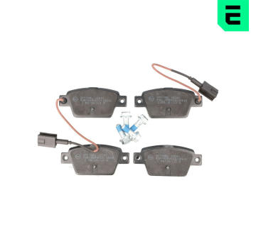 Sada brzdových destiček, kotoučová brzda OPTIMAL BP-12541