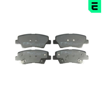 Sada brzdových destiček, kotoučová brzda OPTIMAL BP-12560