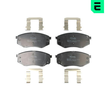 Sada brzdových destiček, kotoučová brzda OPTIMAL BP-12664