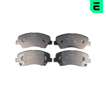 Sada brzdových destiček, kotoučová brzda OPTIMAL BP-12672