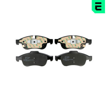 Sada brzdových destiček, kotoučová brzda OPTIMAL BP-12836