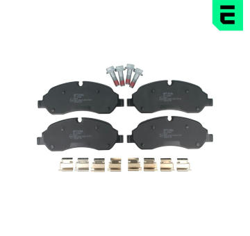 Sada brzdových destiček, kotoučová brzda OPTIMAL BP-12885