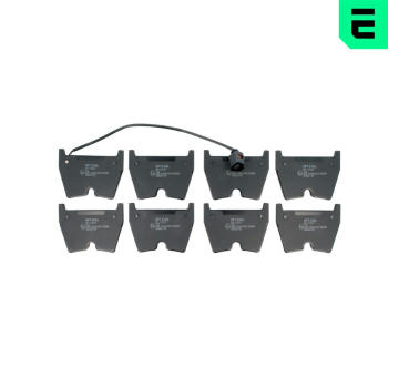 Sada brzdových destiček, kotoučová brzda OPTIMAL BP-12925