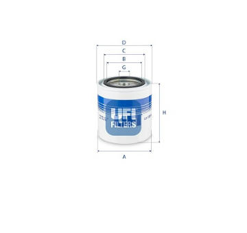 Hydraulický filtr, řízení UFI 23.185.00