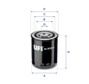 Olejový filtr UFI 23.210.00