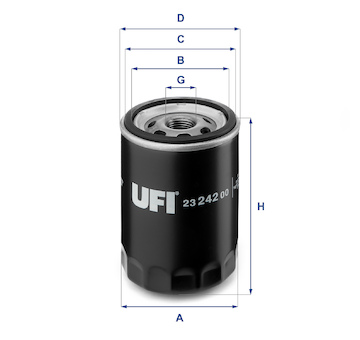 Olejový filtr UFI 23.242.00