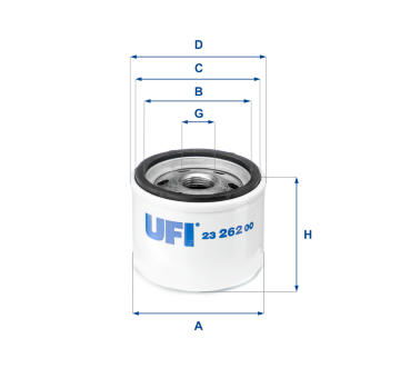 Olejový filtr UFI 23.262.00