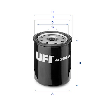 Olejový filtr UFI 23.266.00