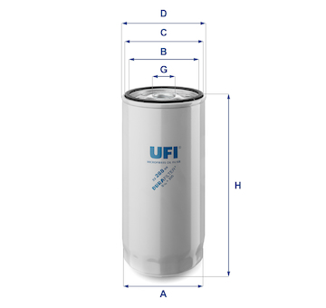 Olejový filtr UFI 23.288.00