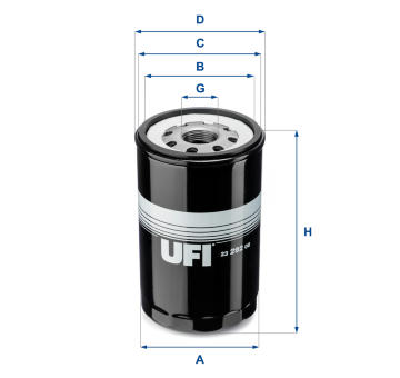 Olejový filtr UFI 23.292.00