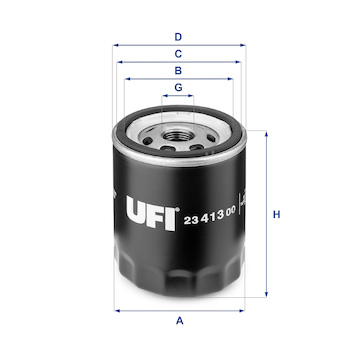 Olejový filtr UFI 23.413.00