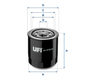 Olejový filtr UFI 23.476.00