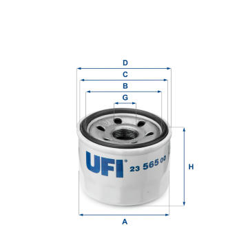 Olejový filtr UFI 23.565.00