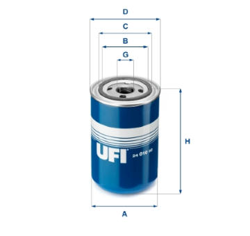 Palivový filtr UFI 24.010.00