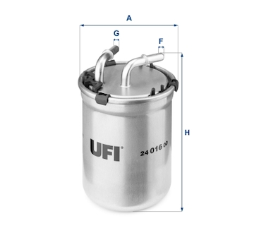 Palivový filtr UFI 24.016.00
