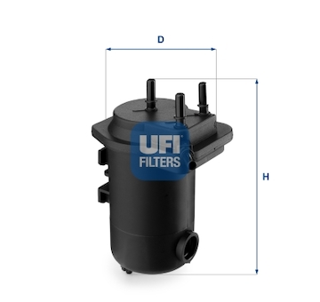 palivovy filtr UFI 24.051.00
