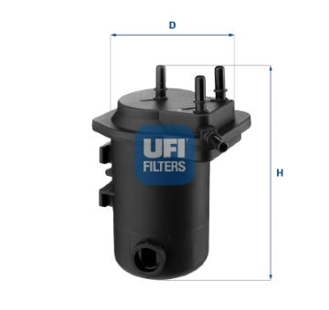 palivovy filtr UFI 24.052.00