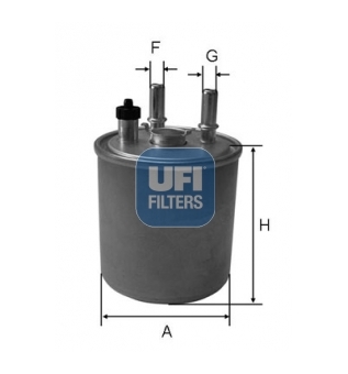 Palivový filtr UFI 24.073.00