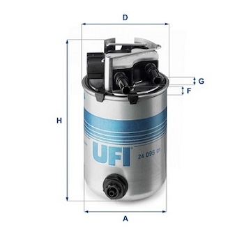 Palivový filtr UFI 24.095.01